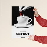 Get Out Movie Poster - Iconic Psychological Thriller Art Print
